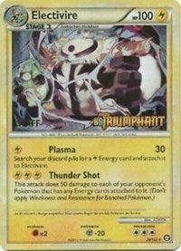 Electivire (20/102) (Staff Prerelease Promo) [HeartGold & SoulSilver: Black Star Promos] | Odin's Place