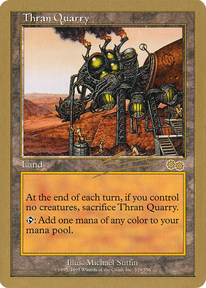 Thran Quarry (Nicolas Labarre) [World Championship Decks 2000] | Odin's Place