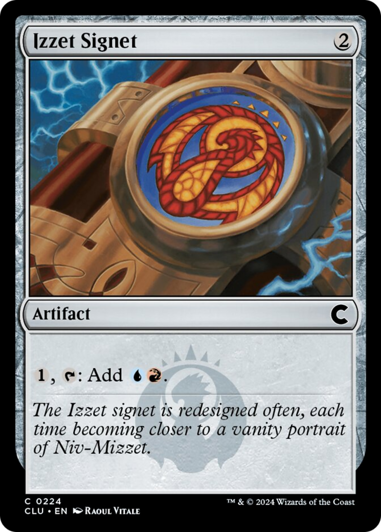 Izzet Signet [Ravnica: Clue Edition] | Odin's Place