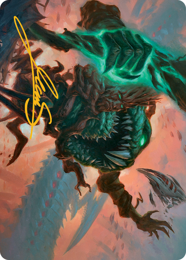Yargle and Multani Art Card (Gold-Stamped Signature) [March of the Machine Art Series] | Odin's Place