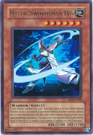 Mystic Swordsman LV6 [DR3-EN068] Ultra Rare | Odin's Place