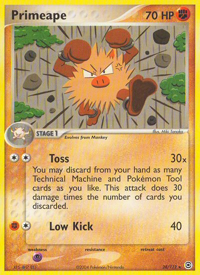 Primeape (28/112) [EX: FireRed & LeafGreen] | Odin's Place
