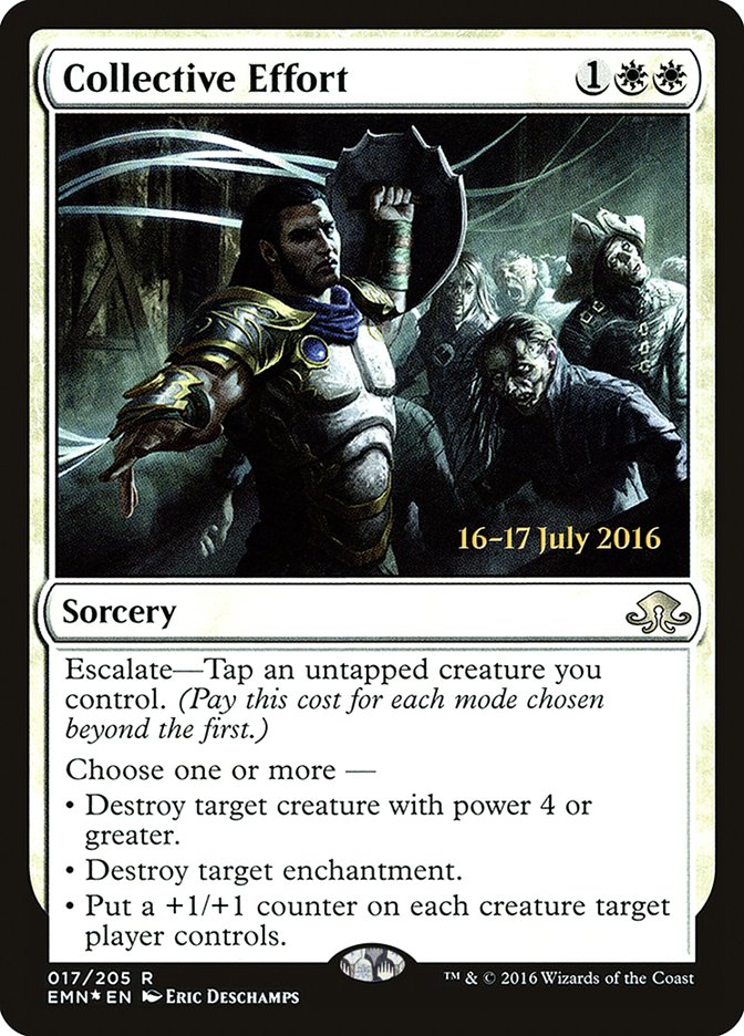 Collective Effort (17) [Eldritch Moon Prerelease Promos] | Odin's Place