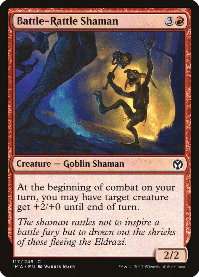 Battle-Rattle Shaman (117) [Iconic Masters] | Odin's Place