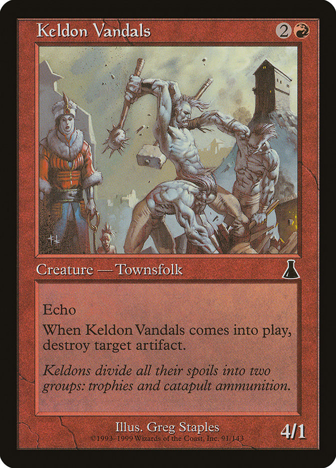 Keldon Vandals (91) [Urza's Destiny] | Odin's Place