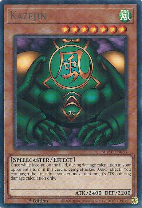 Kazejin [MAZE-EN033] Rare | Odin's Place