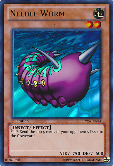 Needle Worm [LCYW-EN244] Ultra Rare | Odin's Place