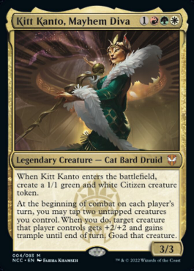 Kitt Kanto, Mayhem Diva [Streets of New Capenna Commander] | Odin's Place