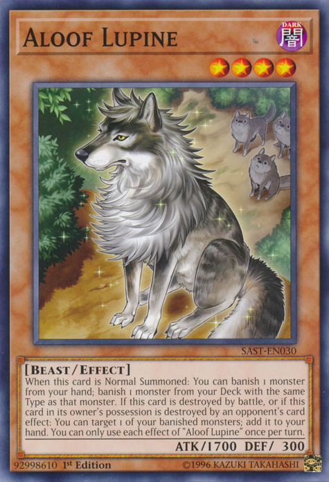 Aloof Lupine [SAST-EN030] Common | Odin's Place