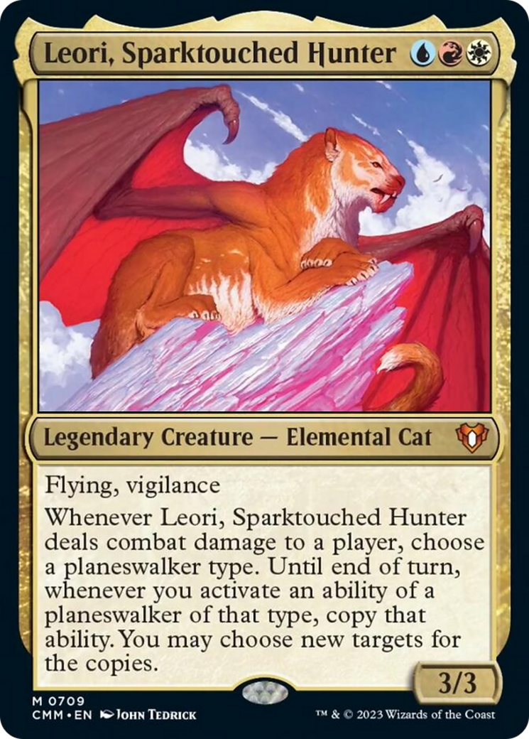 Leori, Sparktouched Hunter [Commander Masters] | Odin's Place