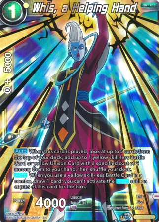 Whis, a Helping Hand (BT12-099) [Vicious Rejuvenation] | Odin's Place
