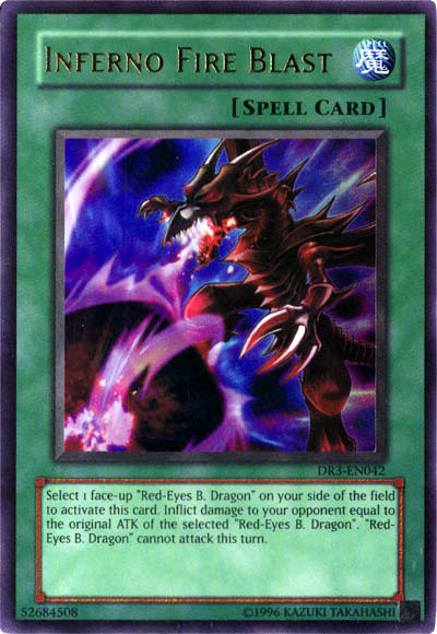 Inferno Fire Blast [DR3-EN042] Ultra Rare | Odin's Place
