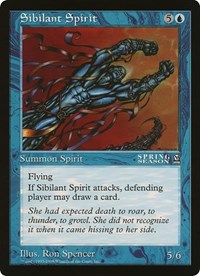 Sibilant Spirit (39879) (Oversized) [Oversize Cards] | Odin's Place