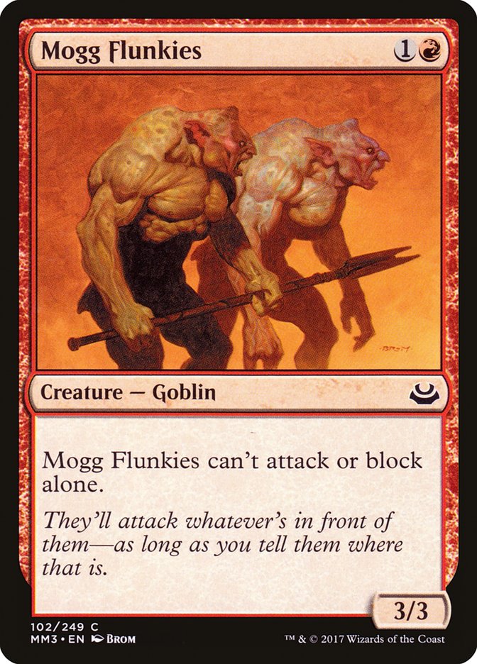 Mogg Flunkies (102) [Modern Masters 2017] | Odin's Place