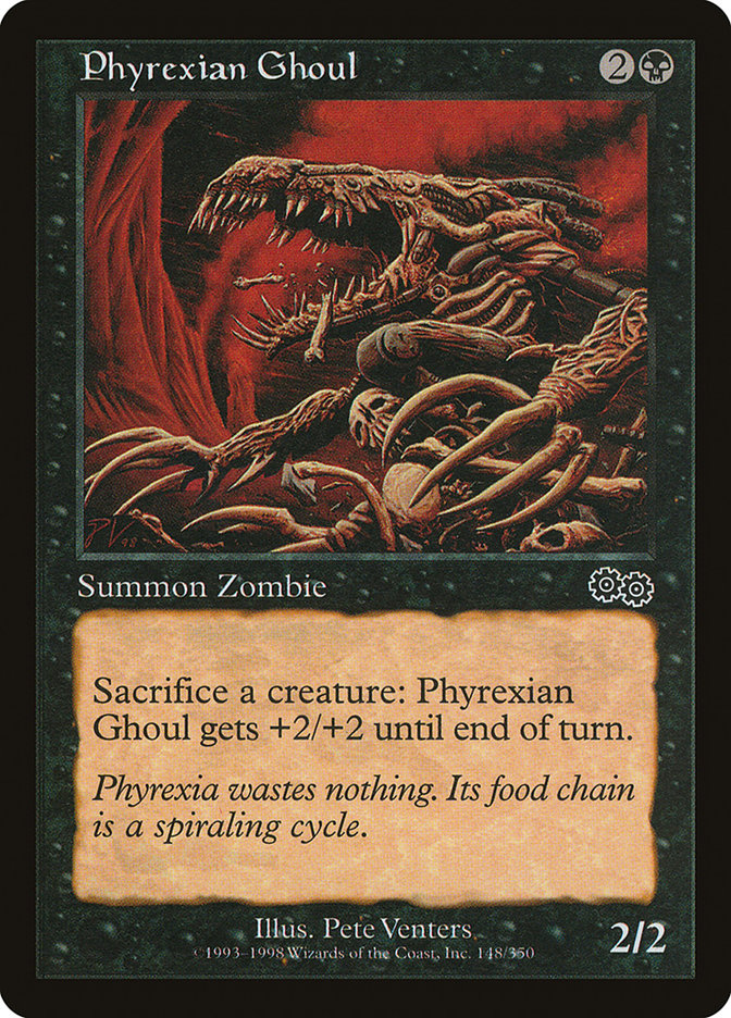 Phyrexian Ghoul (148) [Urza's Saga] | Odin's Place