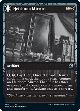 Heirloom Mirror // Inherited Fiend [Innistrad: Double Feature] | Odin's Place