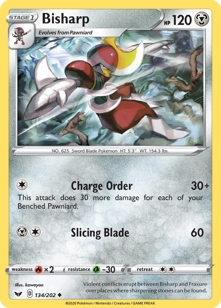 Bisharp (134/202) [Sword & Shield: Base Set] | Odin's Place