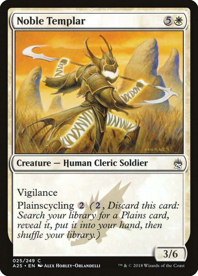 Noble Templar (25) [Masters 25] | Odin's Place
