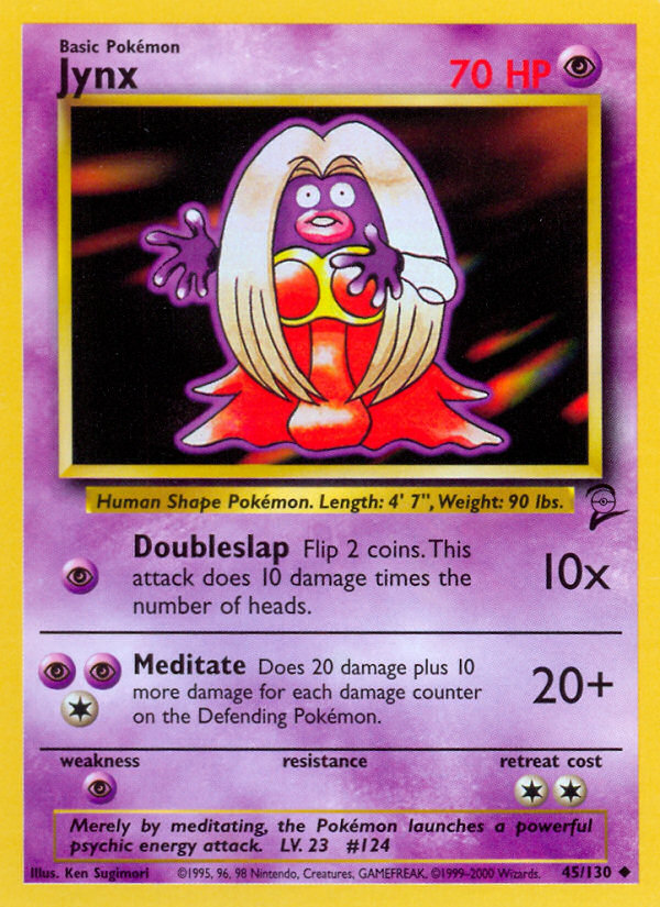 Jynx (45/130) [Base Set 2] | Odin's Place