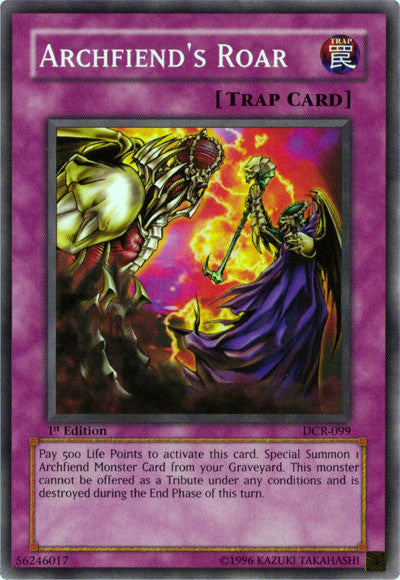 Archfiend's Roar [DCR-099] Common | Odin's Place