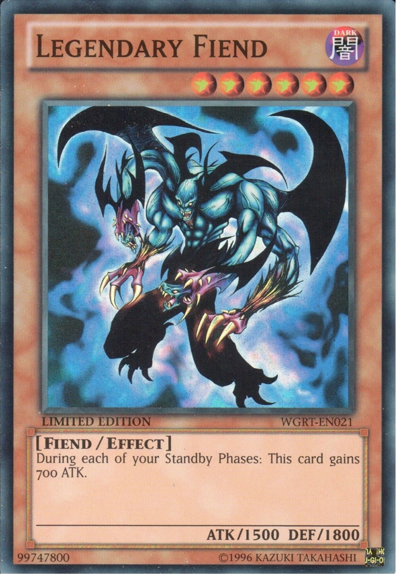 Legendary Fiend [WGRT-EN021] Super Rare | Odin's Place