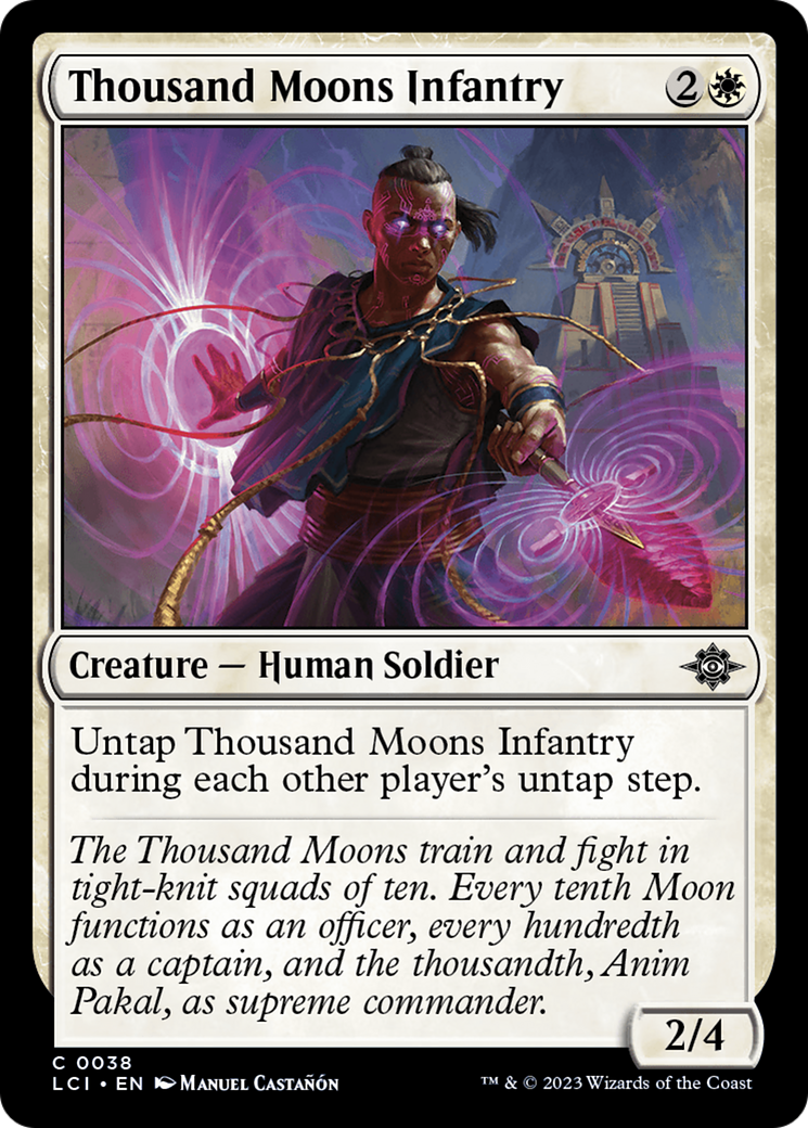 Thousand Moons Infantry [The Lost Caverns of Ixalan] | Odin's Place