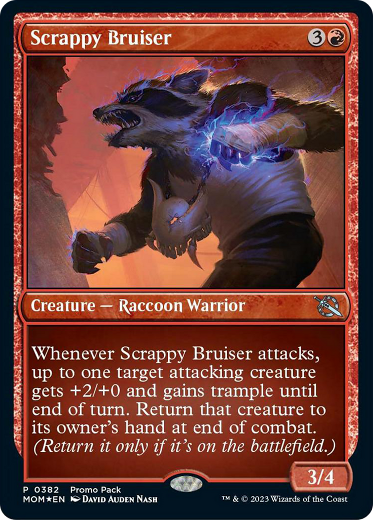 Scrappy Bruiser (Promo Pack) [March of the Machine Promos] | Odin's Place