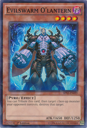 Evilswarm O'lantern [BP03-EN099] Shatterfoil Rare | Odin's Place