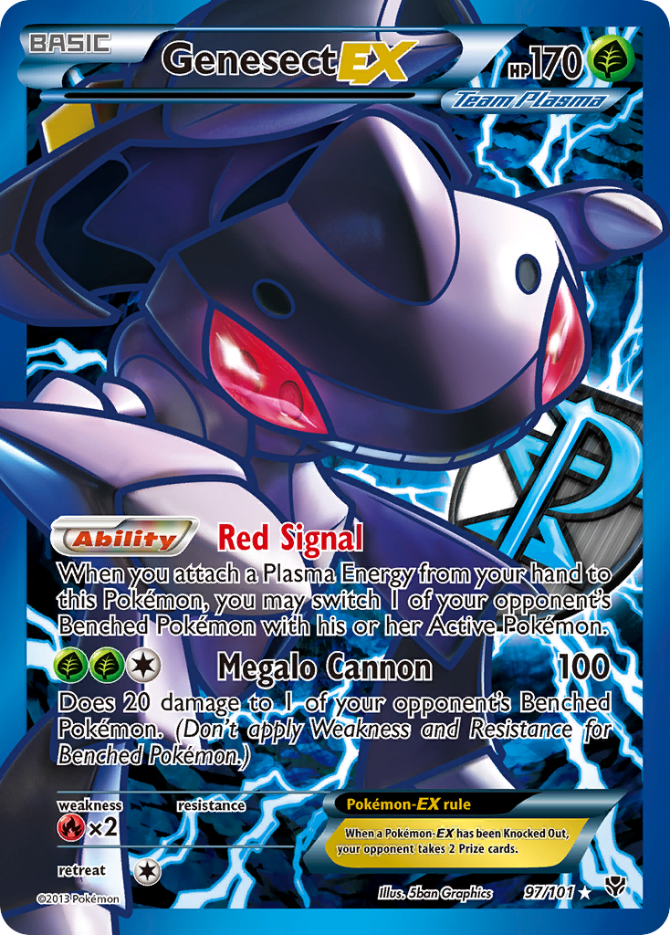 Genesect EX (97/101) [Black & White: Plasma Blast] | Odin's Place