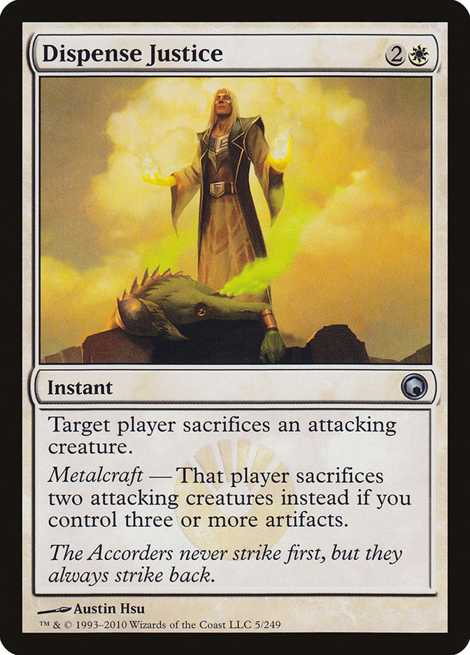 Dispense Justice (5) [Scars of Mirrodin] | Odin's Place