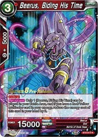 Beerus, Biding His Time (BT8-014_PR) [Malicious Machinations Prerelease Promos] | Odin's Place