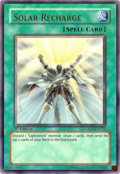 Solar Recharge [LODT-EN052] Ultra Rare | Odin's Place