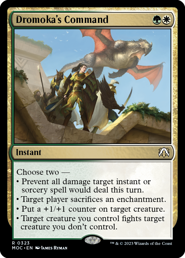 Dromoka's Command [March of the Machine Commander] | Odin's Place