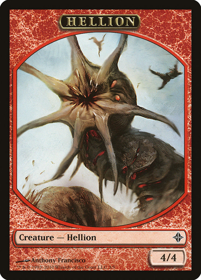 Hellion Token (3) [Rise of the Eldrazi Tokens] | Odin's Place