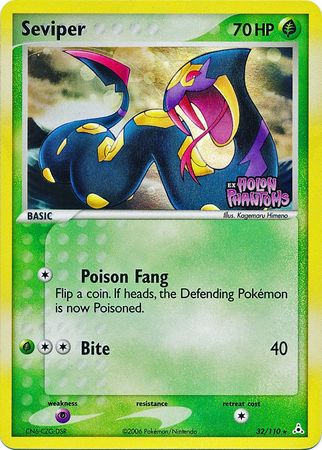 Seviper (32/110) (Stamped) [EX: Holon Phantoms] | Odin's Place