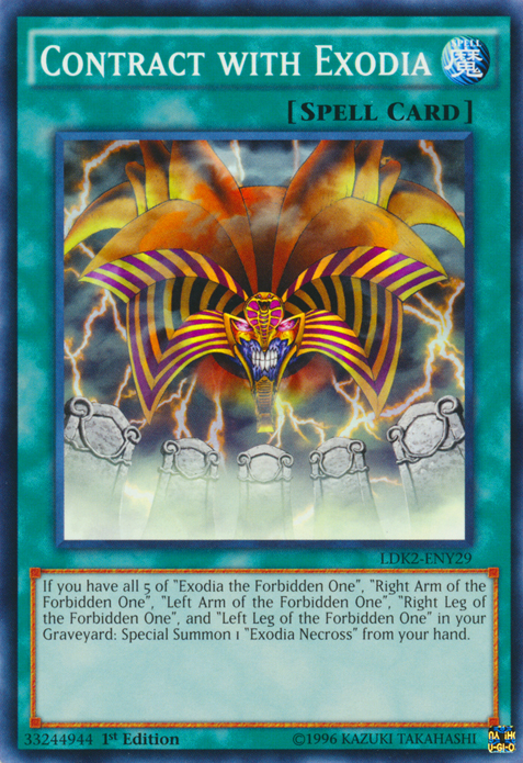 Contract with Exodia [LDK2-ENY29] Common | Odin's Place