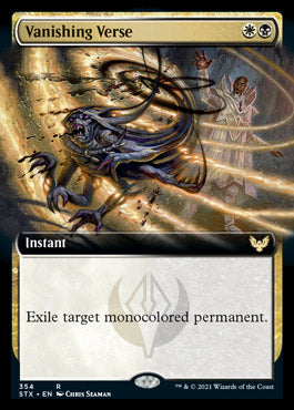 Vanishing Verse (Extended Art) [Strixhaven: School of Mages] | Odin's Place