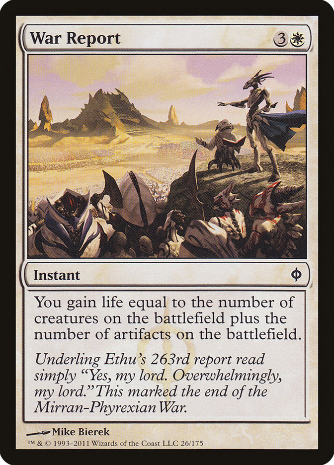 War Report (26) [New Phyrexia] | Odin's Place