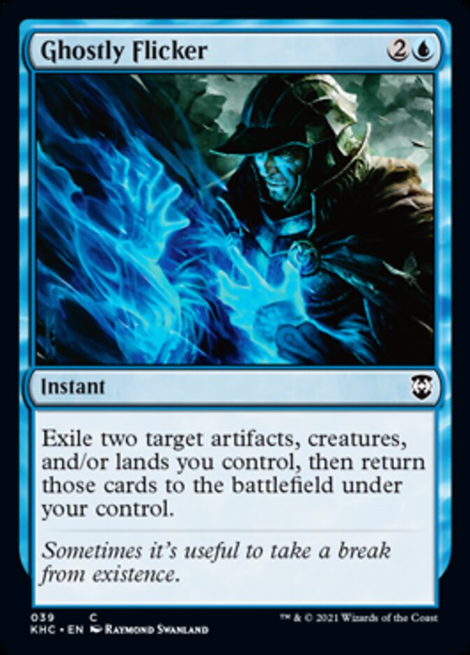 Ghostly Flicker [Kaldheim Commander] | Odin's Place