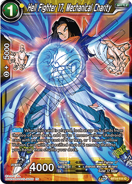Hell Fighter 17, Mechanical Charity (BT14-111) [Cross Spirits] | Odin's Place