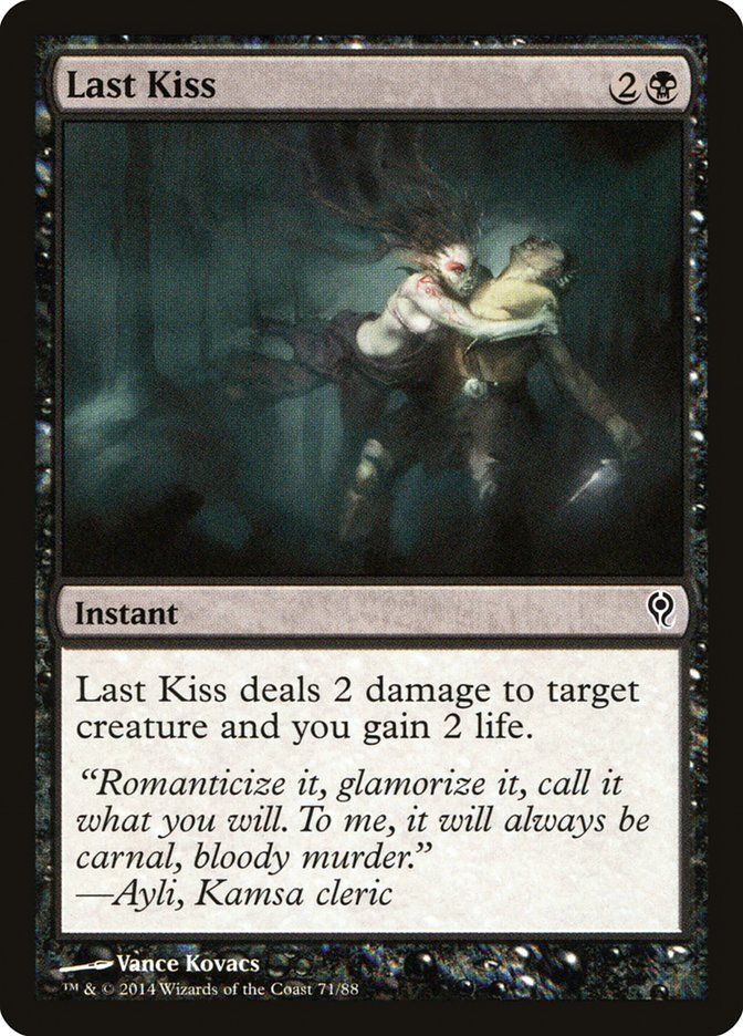 Last Kiss (71) [Duel Decks: Jace vs. Vraska] | Odin's Place