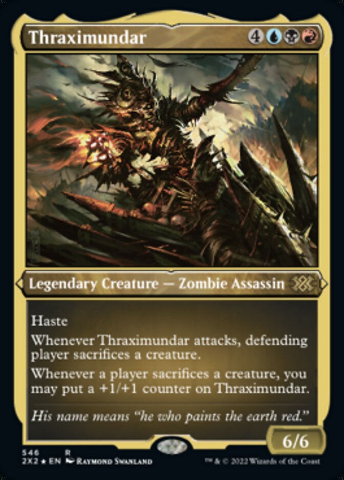 Thraximundar (Foil Etched) [Double Masters 2022] | Odin's Place