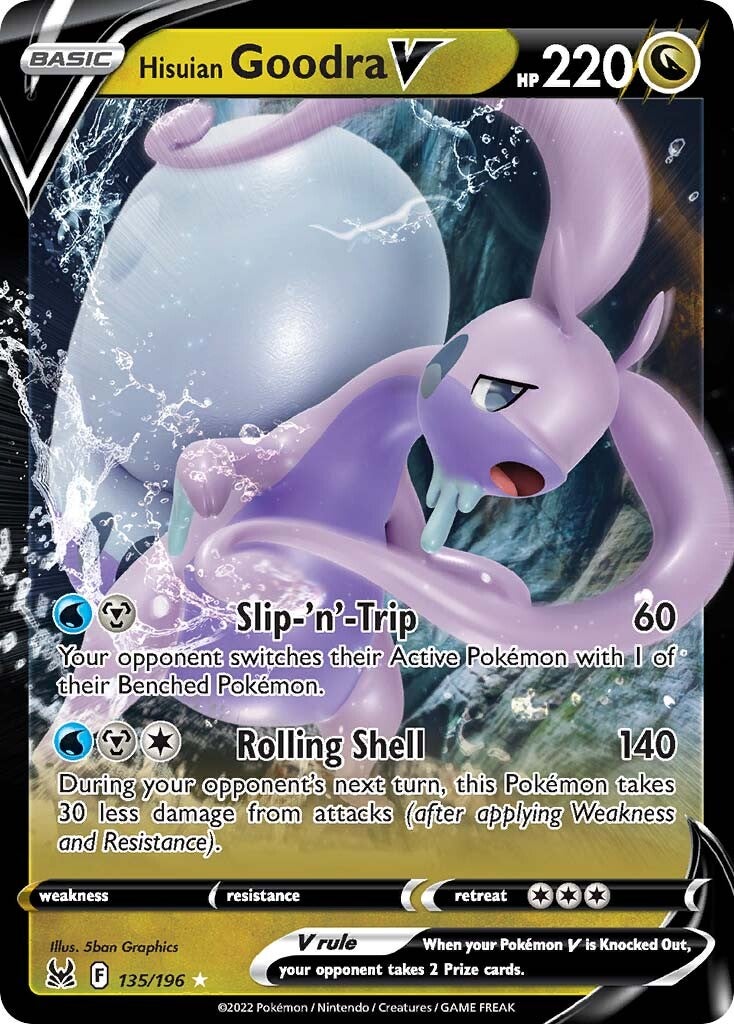 Hisuian Goodra V (135/196) [Sword & Shield: Lost Origin] | Odin's Place