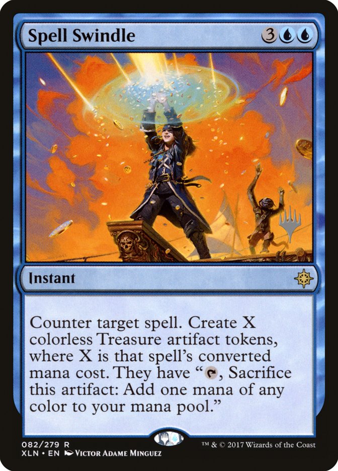 Spell Swindle (Promo Pack) [Ixalan Promos] | Odin's Place