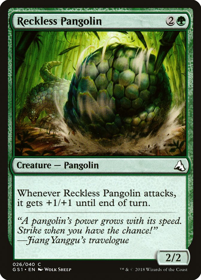 Reckless Pangolin (26) [Global Series Jiang Yanggu & Mu Yanling] | Odin's Place