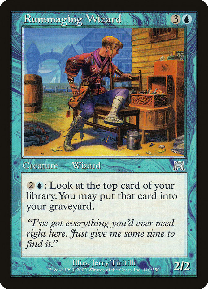 Rummaging Wizard (110) [Onslaught] | Odin's Place