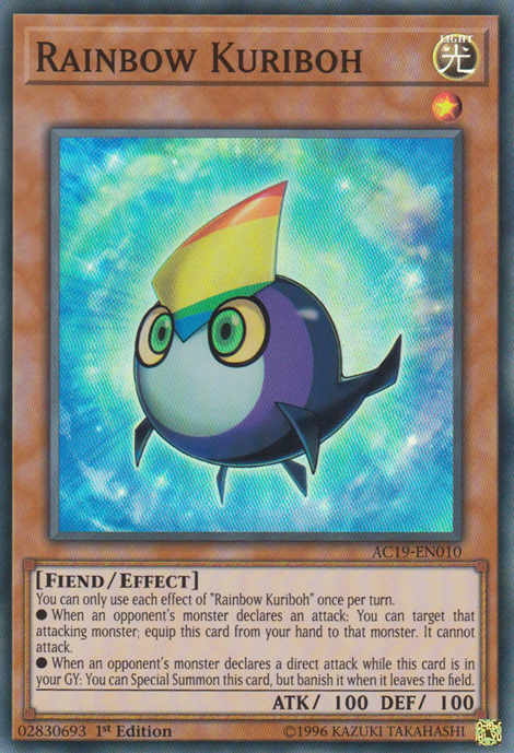 Rainbow Kuriboh [AC19-EN010] Super Rare | Odin's Place
