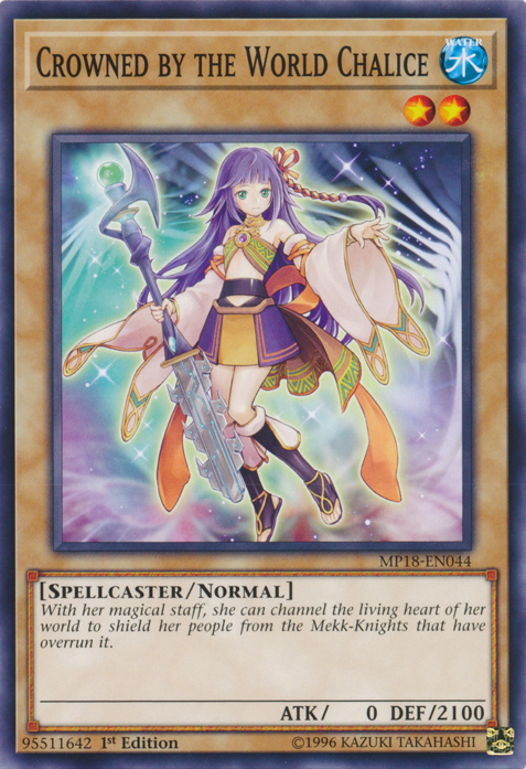 Crowned by the World Chalice [MP18-EN044] Common | Odin's Place
