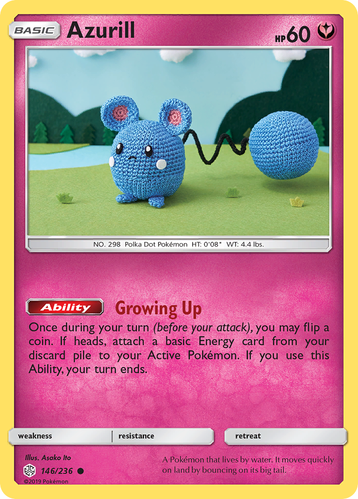 Azurill (146/236) [Sun & Moon: Cosmic Eclipse] | Odin's Place