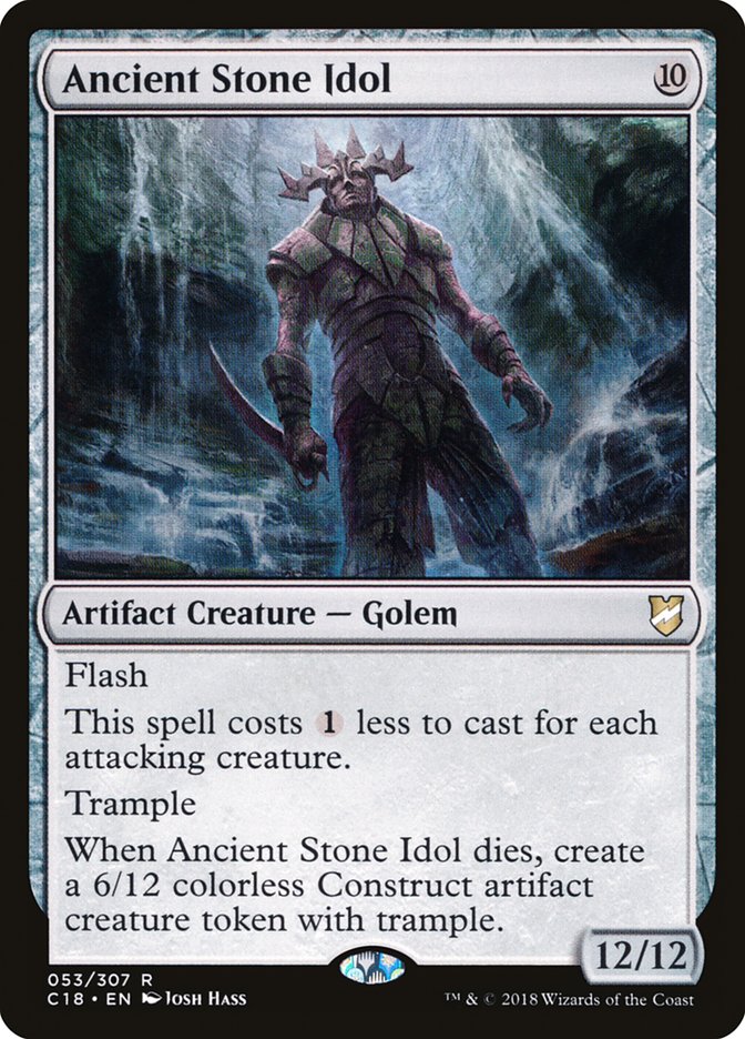 Ancient Stone Idol (53) [Commander 2018] | Odin's Place